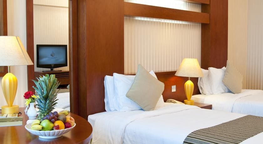 Wiseman Grand Hotel Doha Eksteriør billede A room at the hotel